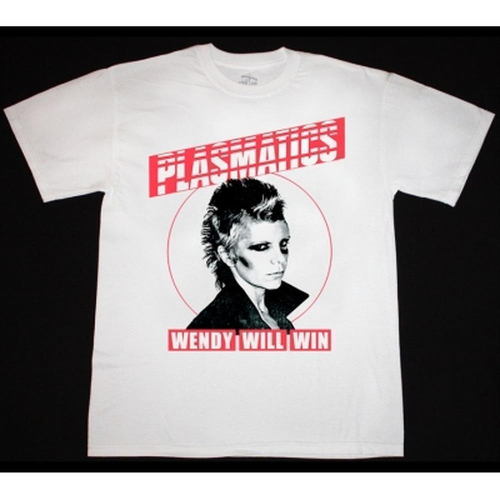 Plasmatics Wendy Will Win White Retro Music Band T-Shirt